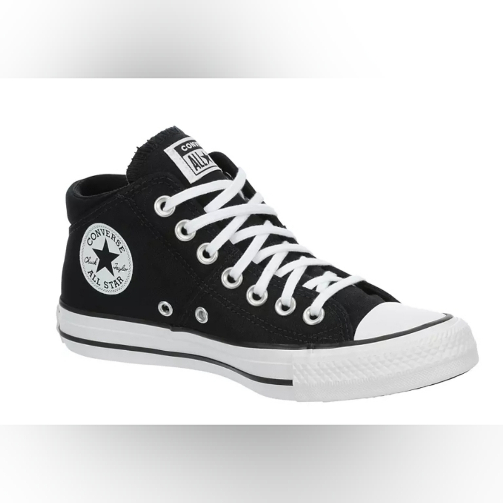 Converse Black Mid-Top Sneakers